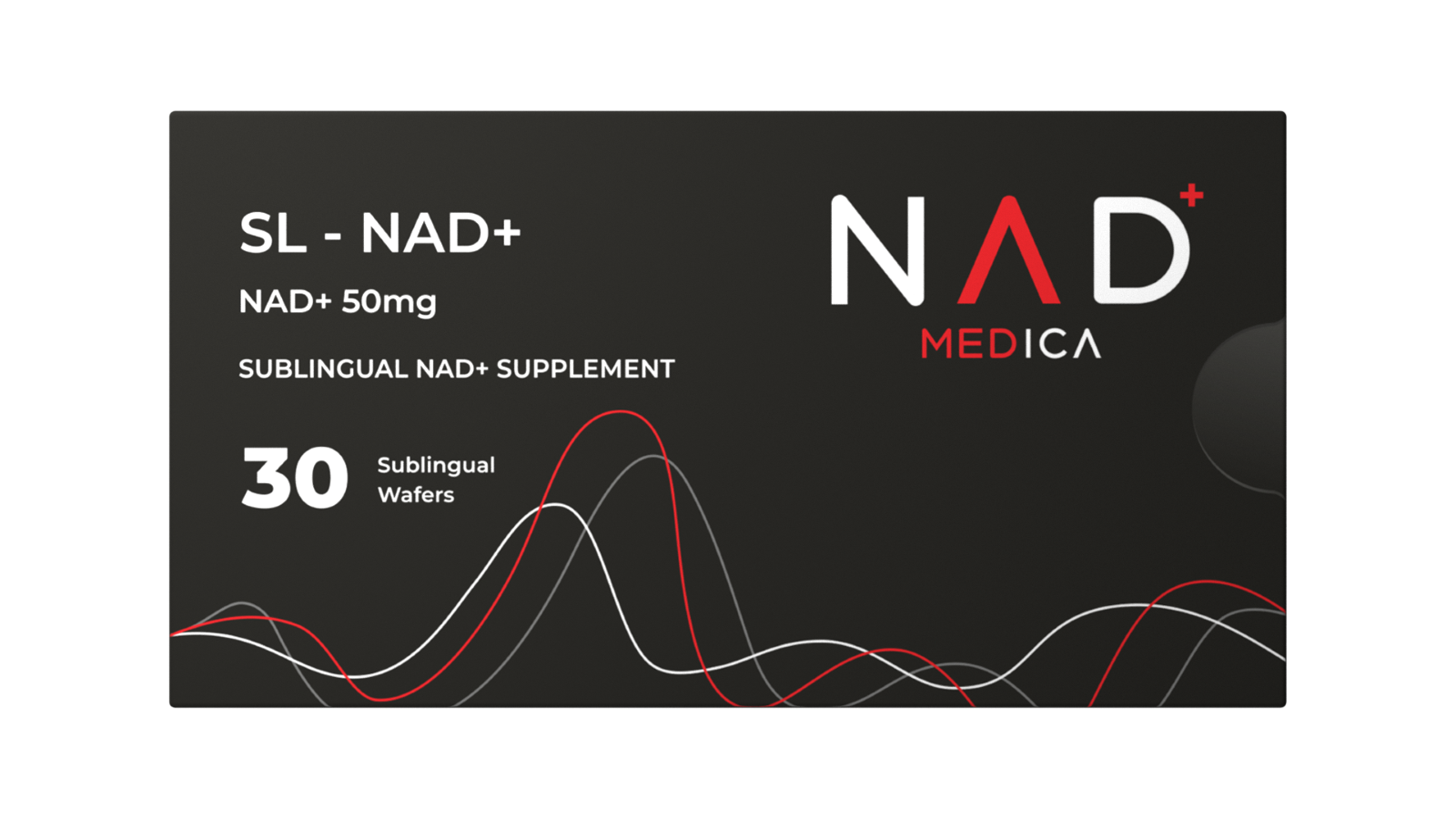 50mg Sublingual NAD+ Supplement (30 Wafers)
